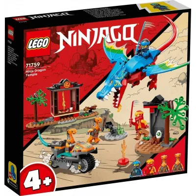 Klocki Ninjago 71759 Świątynia ze smokiem ninja