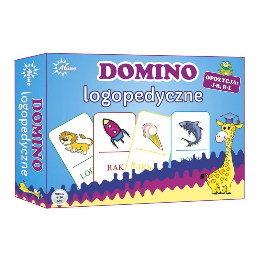Gra Domino logopedyczne J-R R-L