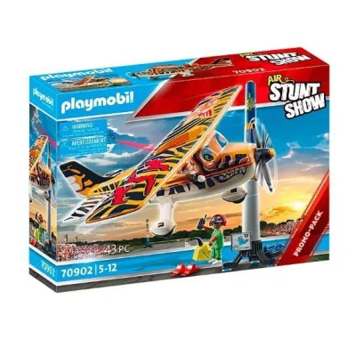 Zestaw z figurkami Stunt Show 70902 Samolot śmigłowy TYGRYS
