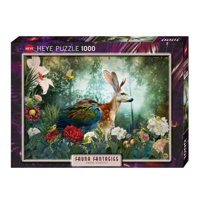Puzzle 1000 elementów Jackalope
