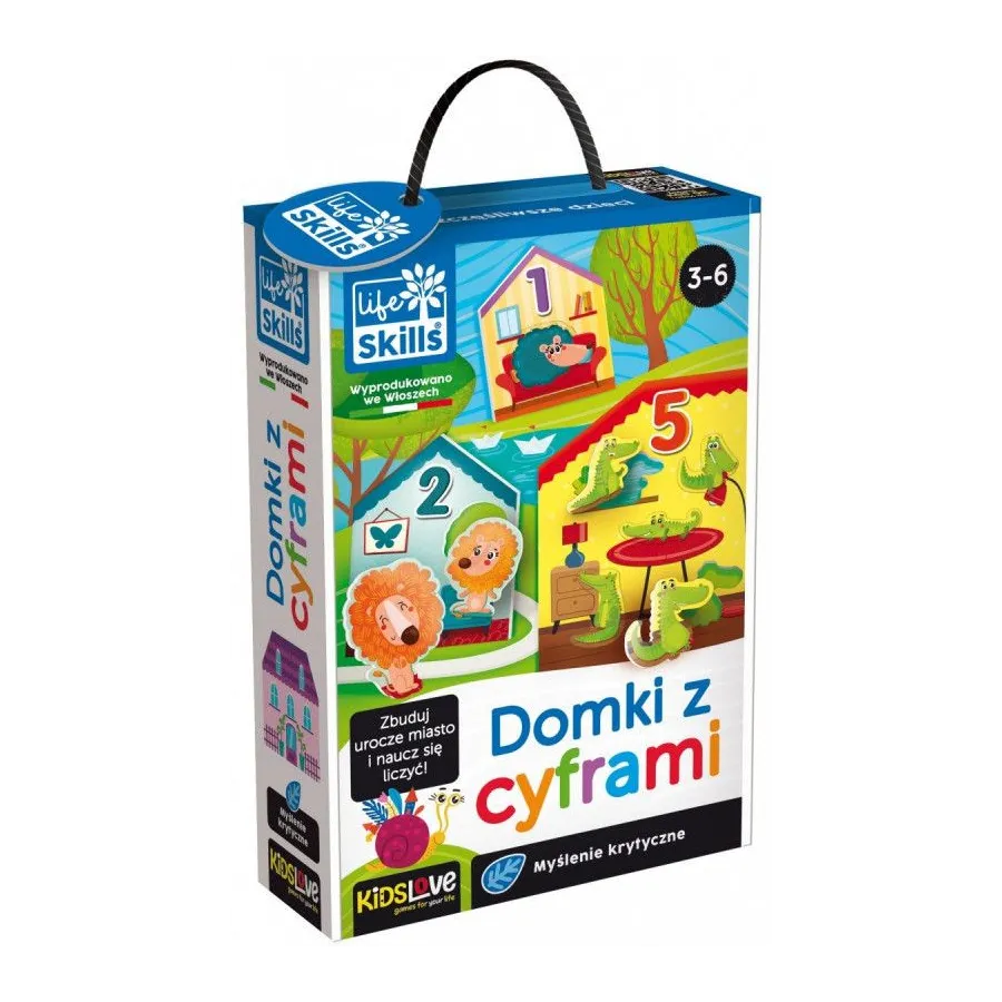 Gra Life Skills Gra Domki z cyframi