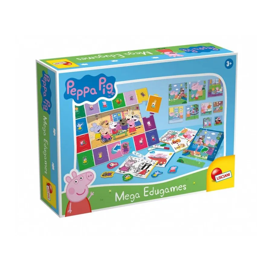 Zestaw gier edukacyjnych - Świnka Peppa