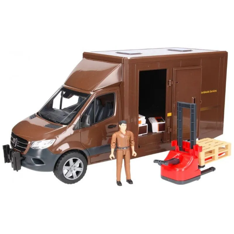 Pojazd Mercedes-Benz Sprinter UPS z kierowcą i akcesoriami