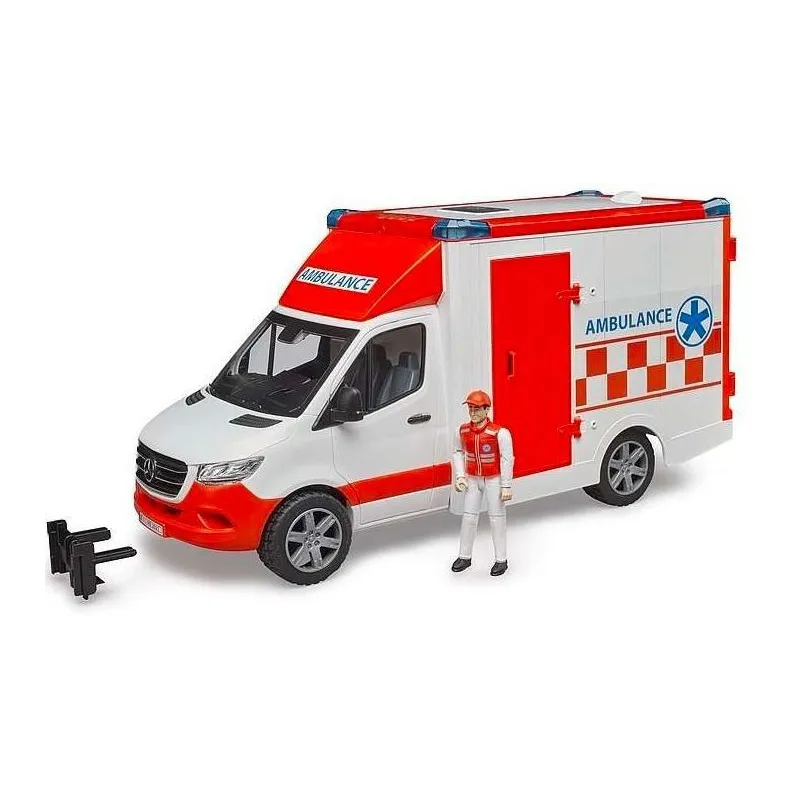 Pojazd Mercedes-Benz Sprinter Ambulans z figurką i modułem