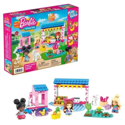 Klocki Barbie Targ farmerski HDJ85