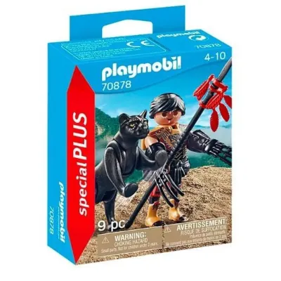 Zestaw figurek Special Plus 70878 Wojownik z panterą