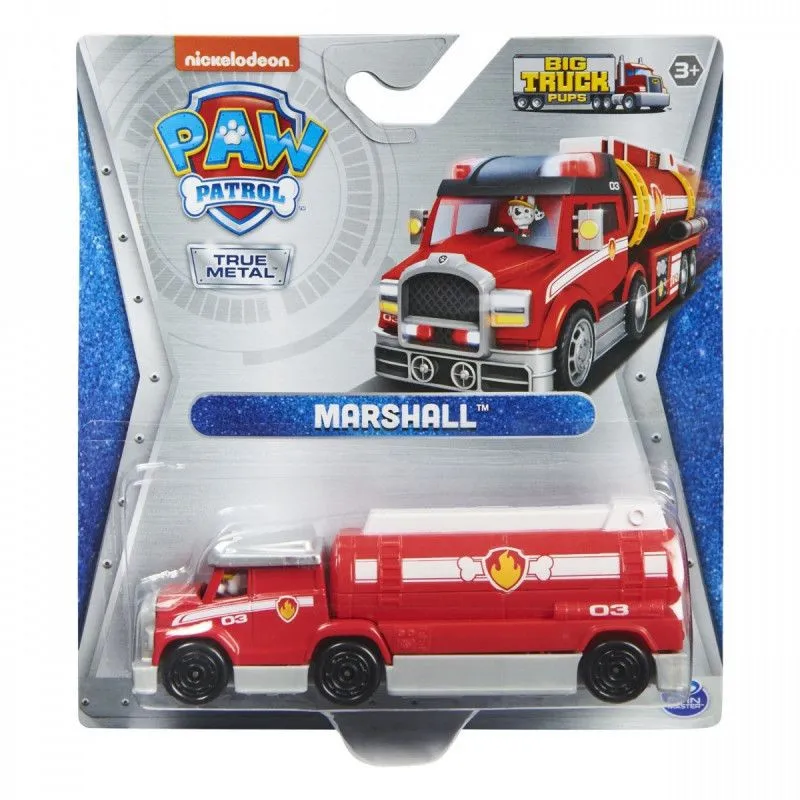 Pojazd Psi Patrol Big Truck Pups Die Cast Marshall