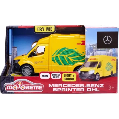 Pojazd Majorette G.S. Mercedes-Benz DHL 12 cm