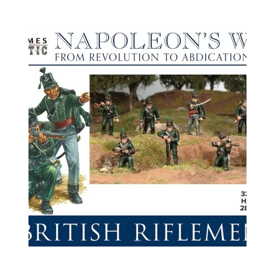 Wargames Atlantic - WAANW002 British Riflemen 28mm