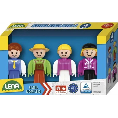 Zestaw figurek zielony