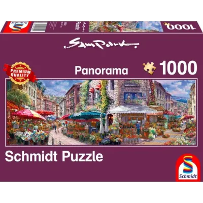 Puzzle Premium Quality 1000 elementów SAM PARK Czuć wiosnę w powietrzu (panorama)