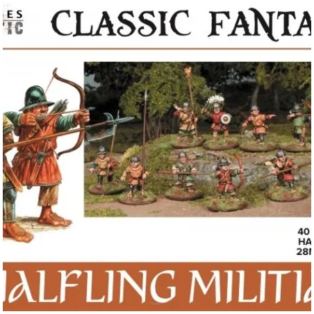 Wargames Atlantic - WAACF002 Halfling Militia 28mm
