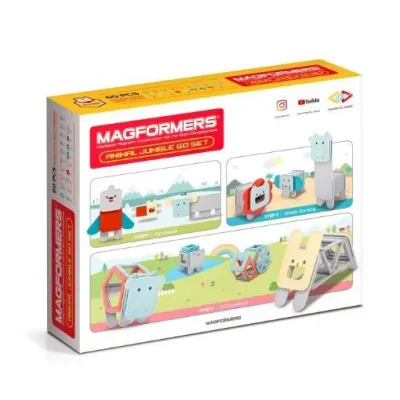 Klocki Animal Jumble 60 elementów