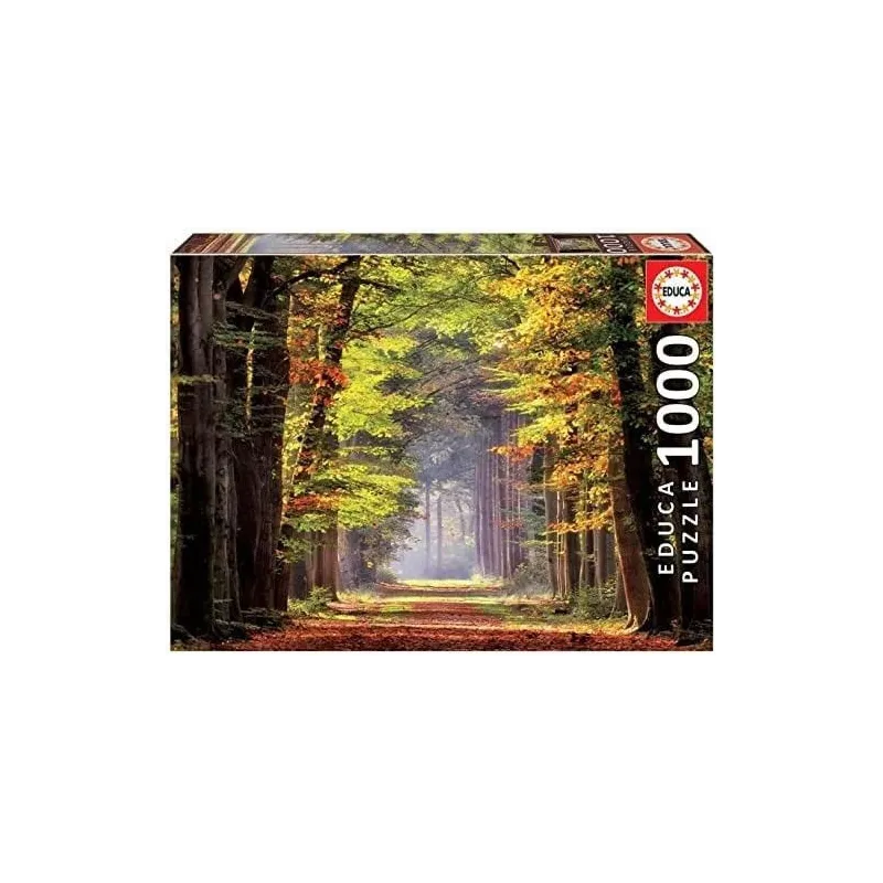 Puzzle 1000 elementów Jesienny spacer