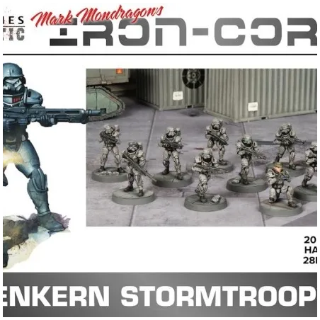 Wargames Atlantic - WAAMM001 Eisenkern Stormtroopers 28mm