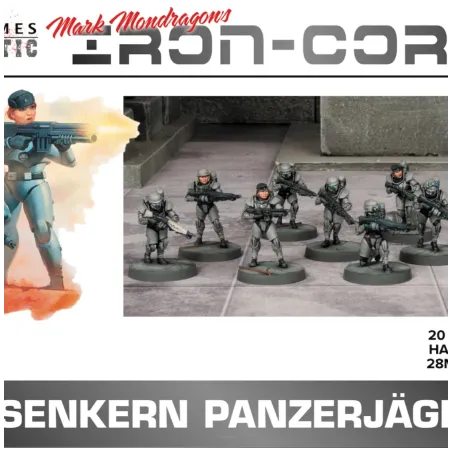 Wargames Atlantic - WAAMM002 Eisenkern Panzerjager 28mm