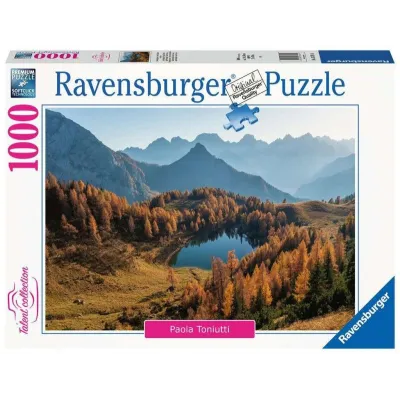 Puzzle 1000 elementów Kolekcja talentów: Lago Bordaglia - Friuli Venezia Giulia