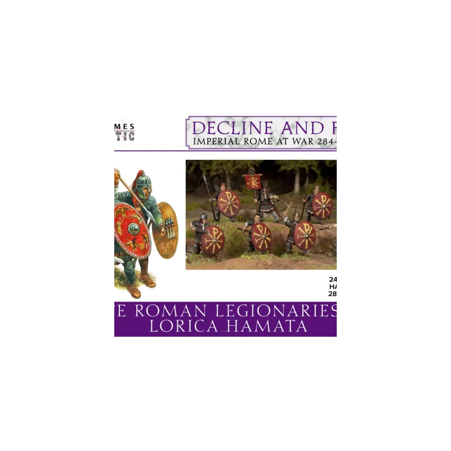 Wargames Atlantic - WAALR001 Late Roman Legionaries (1) Lorica Hamata 28mm