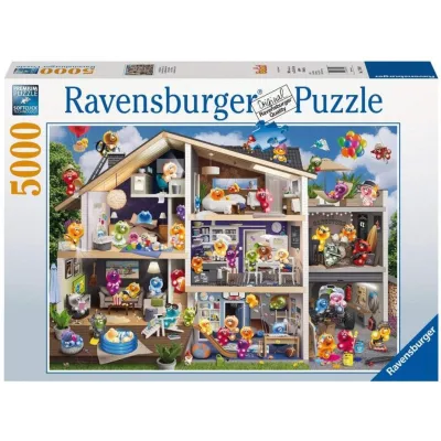 Puzzle 5000 elementów Dom dla lalek