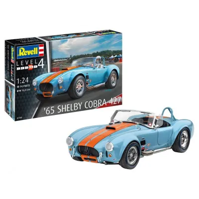 Model plastikowy samochód 65 Shelby Cobra 427 1/24