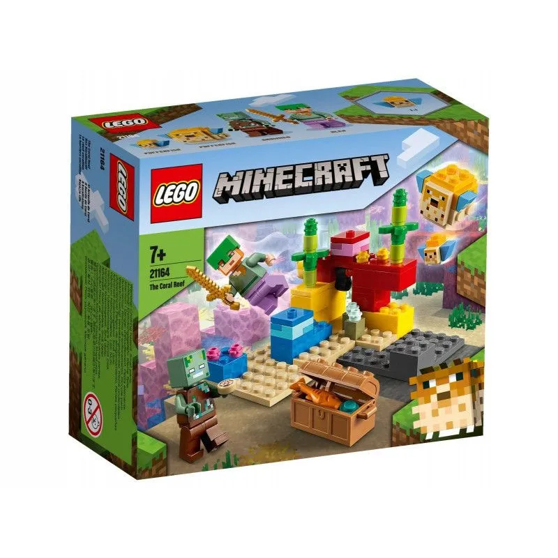 Klocki Minecraft 21164 Rafa koralowa