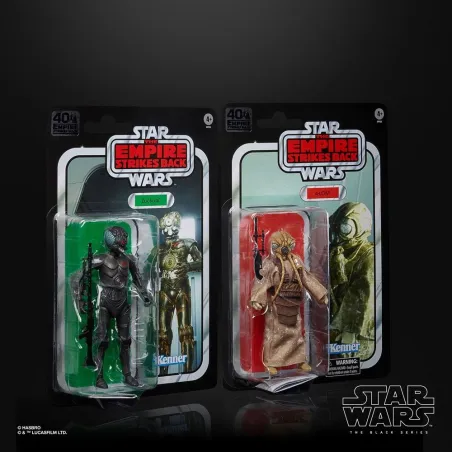 Star Wars E9925 Episode V Black Series Action Figure 2-Pack Bounty Hunters 40th Anniversary Edition 15 cm