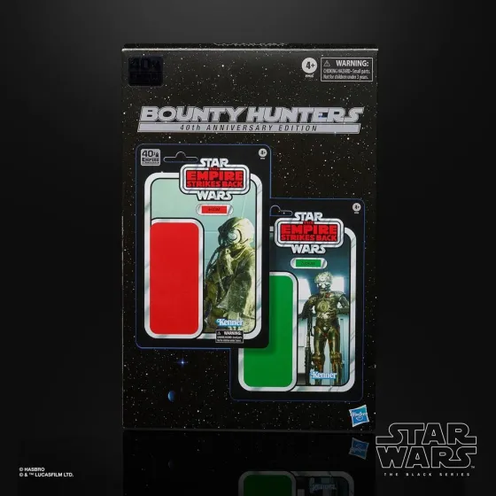 Star Wars E9925 Episode V Black Series Action Figure 2-Pack Bounty Hunters 40th Anniversary Edition 15 cm