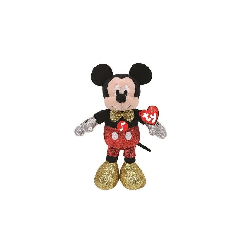 Maskotka TY Myszka Mickey z dźwiękiem 25 cm