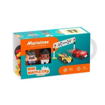 Klocki Waffle mini - Wyścig 80 elementów