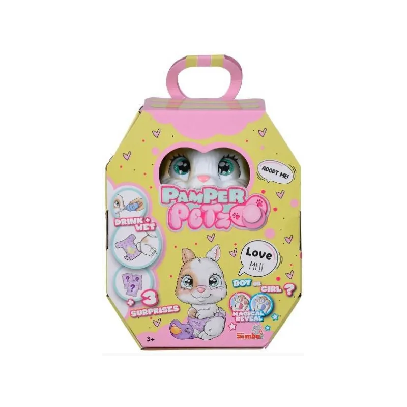 PAMPER PETZ Królik z pieluszkowego gangu