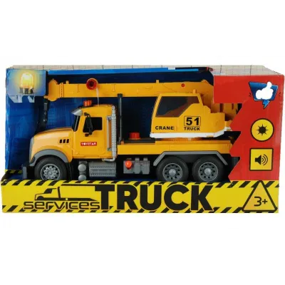 Samochód ciężarowy z dźwiękiem - Dźwig