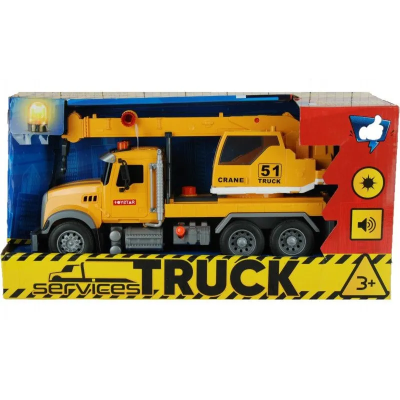 Samochód ciężarowy z dźwiękiem - Dźwig