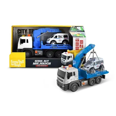 Auto miejskie Laweta Funny Toys For Boys