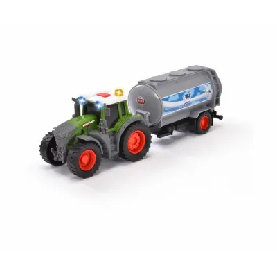 Pojazd FARM Fendt Ciągnik z przyczepą na mleko 26 cm