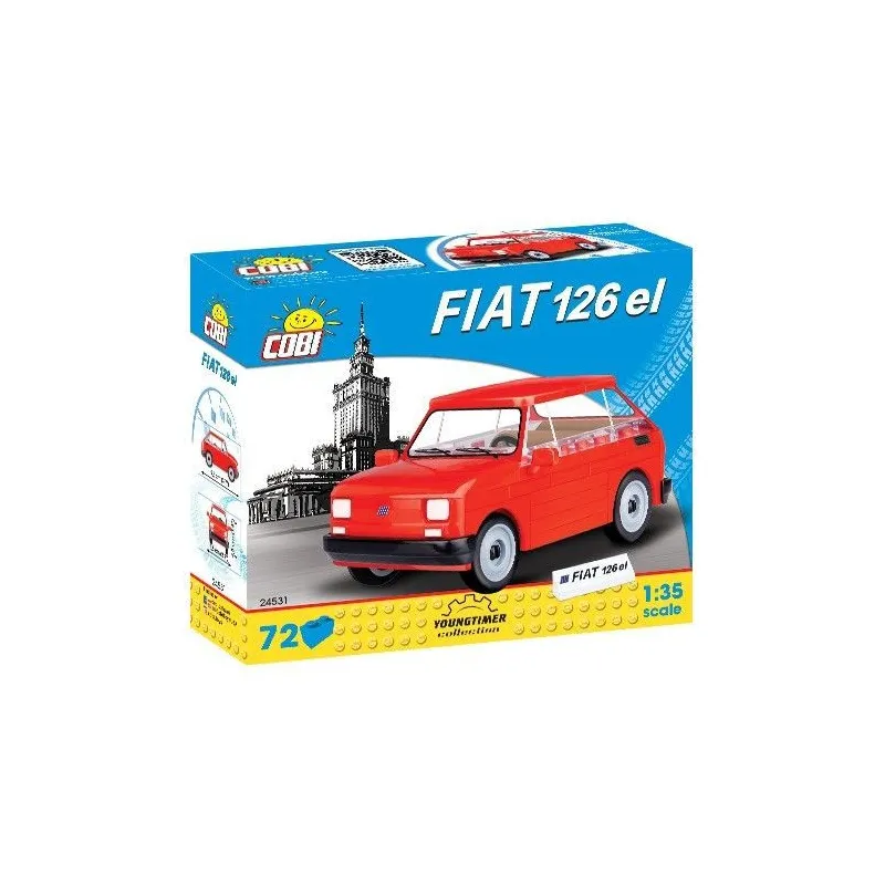 Klocki Youngtimer Collection Fiat 126p el