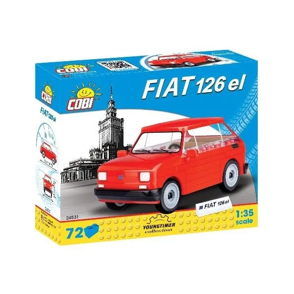 Klocki Youngtimer Collection Fiat 126p el