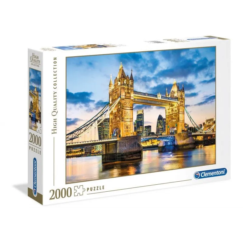 Puzzle 2000 elementów HQ Tower Bridge at Dusk