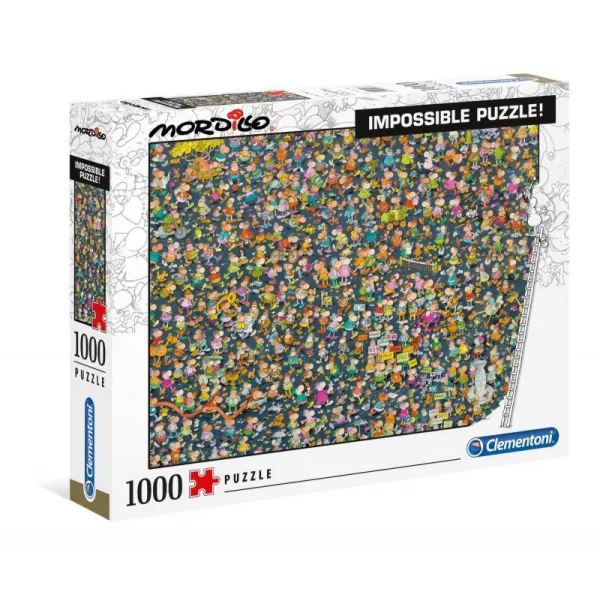 Puzzle 1000 elementów Mordillo Impossible
