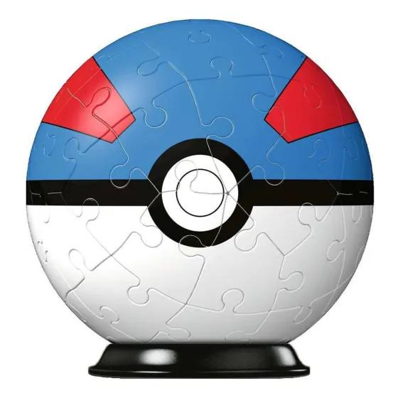 Pokemon 3D Puzzle Pokeballs Great Ball 54 sztuki