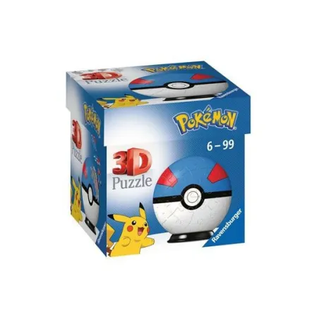 Pokemon 3D Puzzle Pokeballs Great Ball 54 sztuki