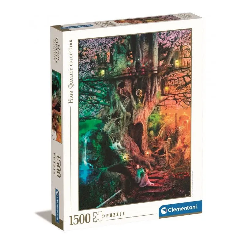 Puzzle 1500 elementów High Quality, Śniące drzewo