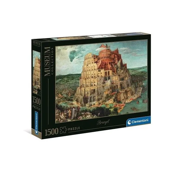 Puzzle 1500 elementów Museum Bruegel, The Tower of Babel