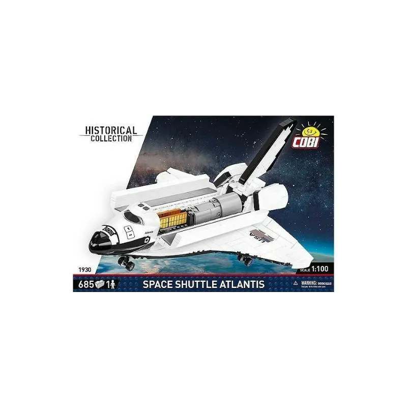 Klocki Space Shuttle Atlantis