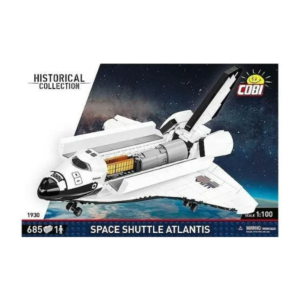 Klocki Space Shuttle Atlantis