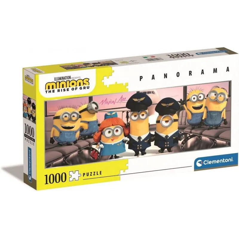 Puzzle 1000 elementów Panorama Minionki 2