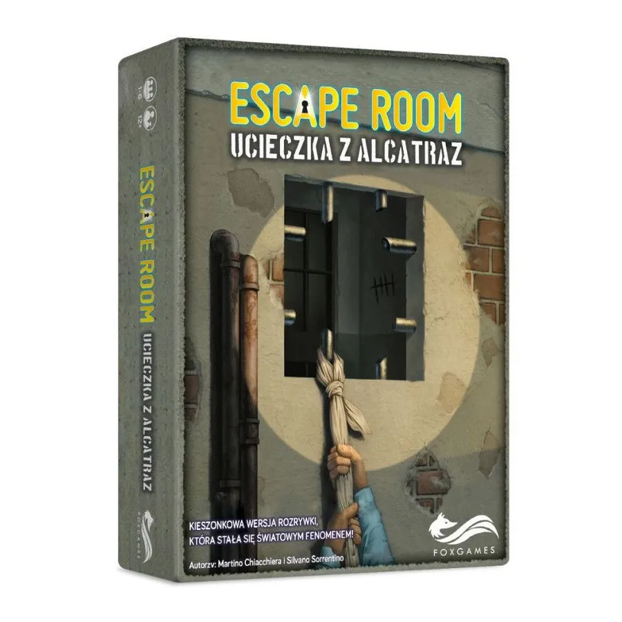 Gra Escape Room Ucieczka z Alcatraz gra planszowa