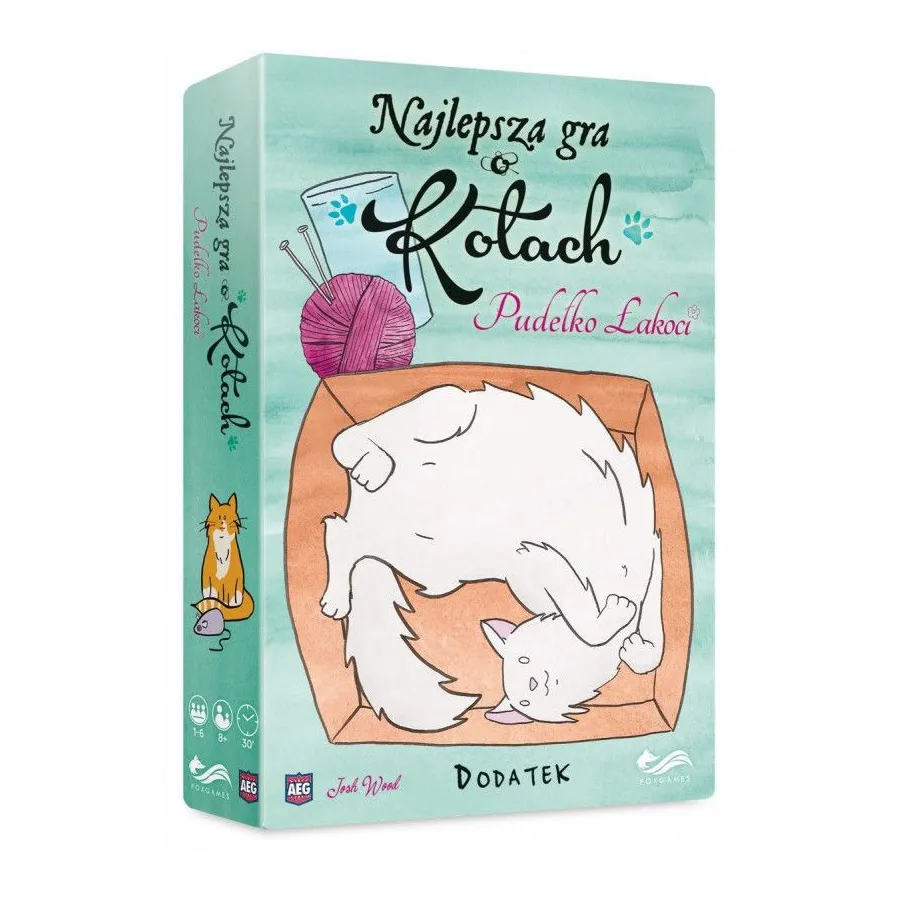 Gra Najlepsza gra o kotach dodatek - Pudełko łakoci