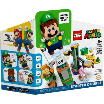 Klocki Super Mario 71387 - Przygody z Luigim - zestaw startowy