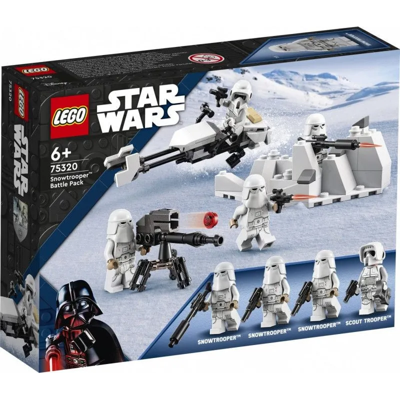 Klocki Star Wars 75320 Zestaw bitewny ze szturmowcem śnieżnym