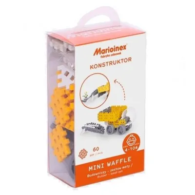 Klocki konstrukcyjne Mini Waffle - Budowniczy Zestaw mały